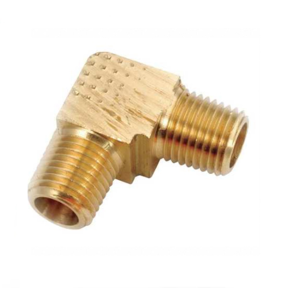 116AM-C ANDERSON BRASS FITTING<BR>3/8" NPT MALE ELBOW